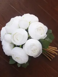 Fiori per nozze rotondo fiori di seta per la cerimonia di nozze #350886