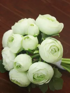 Fiori per nozze rotondo fiori di seta per la cerimonia di nozze #350889