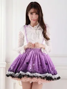 Sweet Lolita Skirt Gonna viola Dandelion SK Lolita #338087