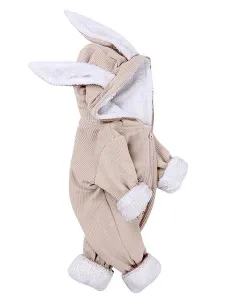 Carnevale Tutina pigiama Kigurumi Bunny Ear Toddler Kid Abbigliamento in cotone Halloween #387210