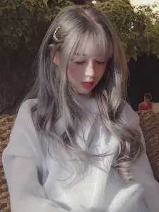 Parrucca lunga Lolita Parrucca per capelli Lolita in fibra resistente al calore