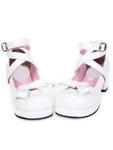 1 4 / 5''PU Heel Shoes Lolita Pink #334576