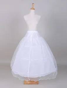 Tulle bianco abito da sposa sottoveste per sposa #339510