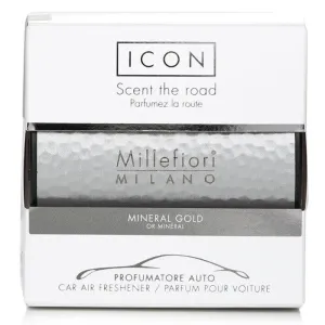 Millefiori Milano Deodorante per macchina Icon Metal Shades Mineral Gold 47 g