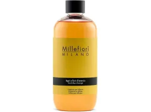 Millefiori Milano Ricarica per diffusore di fragranza Natural Legno e fiori d'arancia 500 ml