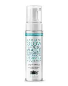 Minetan Schiuma autoabbronzante per un'abbronzatura naturale Radiant Glow (Tanning Water) 200 ml