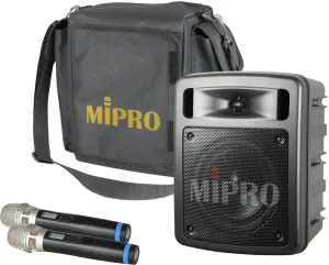 MiPro MA-303DB Vocal Dual Set Sistema PA alimentato a batteria