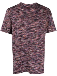 MISSONI - T-shirt In Cotone Space-dyed #2322399