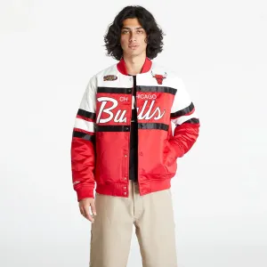 Mitchell & Ness Chicago Bulls Special Script Heavyweight Satin Jacket Red #2772984