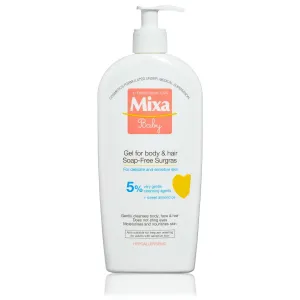 Mixa Gel Baby detergente extra nutriente per corpo e capelli 5% 400 ml