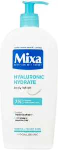 Mixa Lozione corpo idratante leggera per pelli secche e sensibili Hyalurogel (Intensive Hydrating Milk) 400 ml