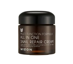 Mizon Crema rigenerante per la pelle con filtrato di bava di lumaca 92% (All In One Snail Repair Cream) 120 ml