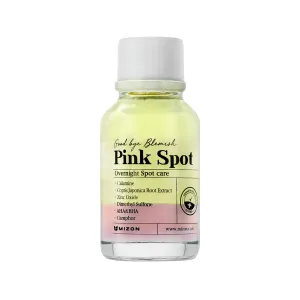 Mizon Siero notte con polvere antiacne Pink Spot Good Bye Blemish (Overnight Spot Care) 19 ml