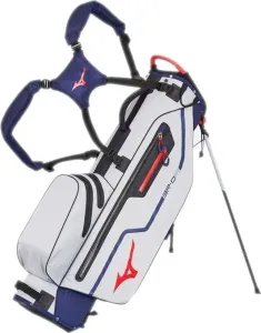 Mizuno BR-DRI Waterproof Blue/Silver/Red Borsa da golf Stand Bag