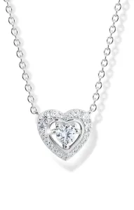 Modesi Bella collana d'argento con cuore M43082
