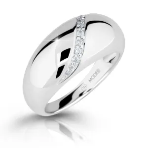 Modesi Imperdibile anello in argento con zirconi M16017 52 mm