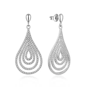 MOISS Affascinanti orecchini pendenti in argento E0003044