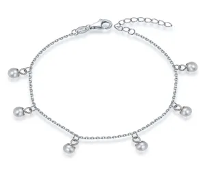 MOISS Bellissimo bracciale in argento con perle BP000022
