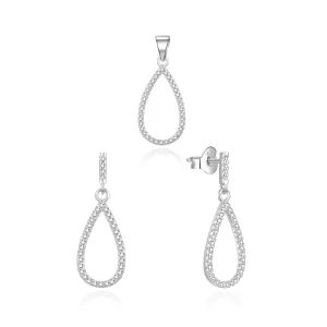 MOISS Elegante set in argento S0000284 (pendente, orecchini)