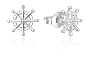 MOISS Giocosi orecchini in argento a forma di timone E0002503