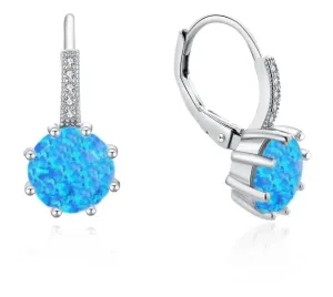 MOISS Incantevoli orecchini in argento con opali blu E0000599