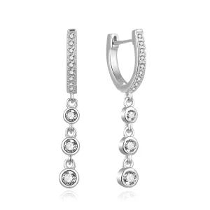 MOISS Incantevoli orecchini in argento con pendenti E0003056