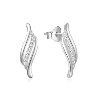 MOISS Incantevoli orecchini in argento con zirconi E0002438