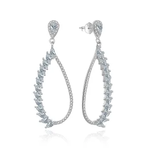 MOISS Incantevoli orecchini pendenti in argento E0002954