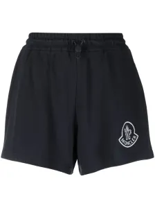 MONCLER - Shorts In Cotone Con Logo #1882064