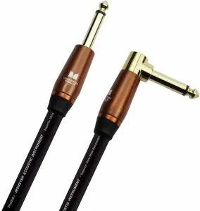 Monster Cable Prolink Acoustic 12FT Instrument Cable Nero 3,6 m Angolo - Dritto