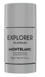 Montblanc Explorer Platinum - deodorante solido 75 g