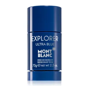 Montblanc Explorer Ultra Blue - deodorante stick 75 ml