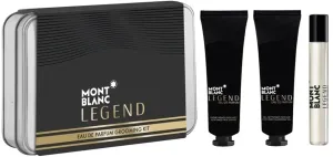 Montblanc Legend - EDP 7,5 ml + gel doccia 30 ml + crema viso 30 ml