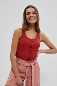 Ribbed top with buttons #1868599