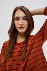 Striped Light Sweatshirt Moodo - orange #1768503
