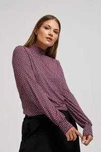 Turtleneck blouse with pattern #2762355