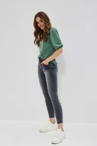 Jeans with high waist