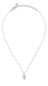 Morellato Affascinante collana in argento con croce Small Cross Tesori SAIW118