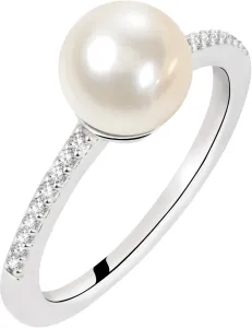 Morellato Anello in argento con perla Perla SANH070 52 mm