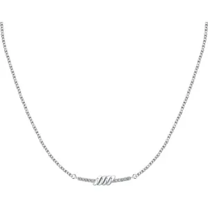 Morellato Elegante collana in acciaio con cristalli Torchon SAWZ04