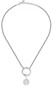 Morellato Elegante collana in acciaio con cristallo Albero della vita Drops SCZ1178