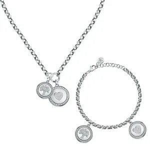 Morellato Fashion Set gioielli in acciaio Love S0R31 (collana, braccialetto)