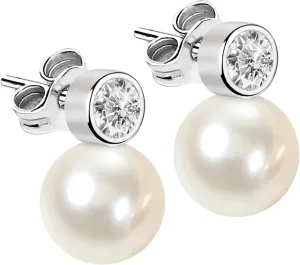 Morellato Orecchini in argento con vere perle Perla SANH04