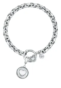 Morellato Romantico braccialetto in acciaio con ciondoli Drops SCZ1187