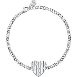Morellato Romantico braccialetto in acciaio con cuore Incanto SAVA10