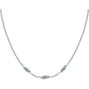 Morellato Splendida collana in acciaio con cristalli Torchon SAWZ03