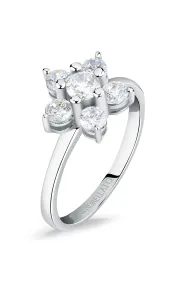 Morellato Splendido anello in argento con fiore Tesori SAIW127 52 mm