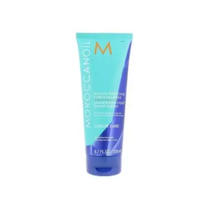 Moroccanoil Shampoo per neutralizzare toni gialli (Blonde Perfecting Purple Shampoo) 200 ml