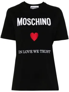 MOSCHINO - T-shirt In Cotone #3063616