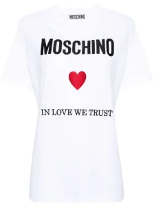 MOSCHINO - T-shirt In Cotone #3063621
